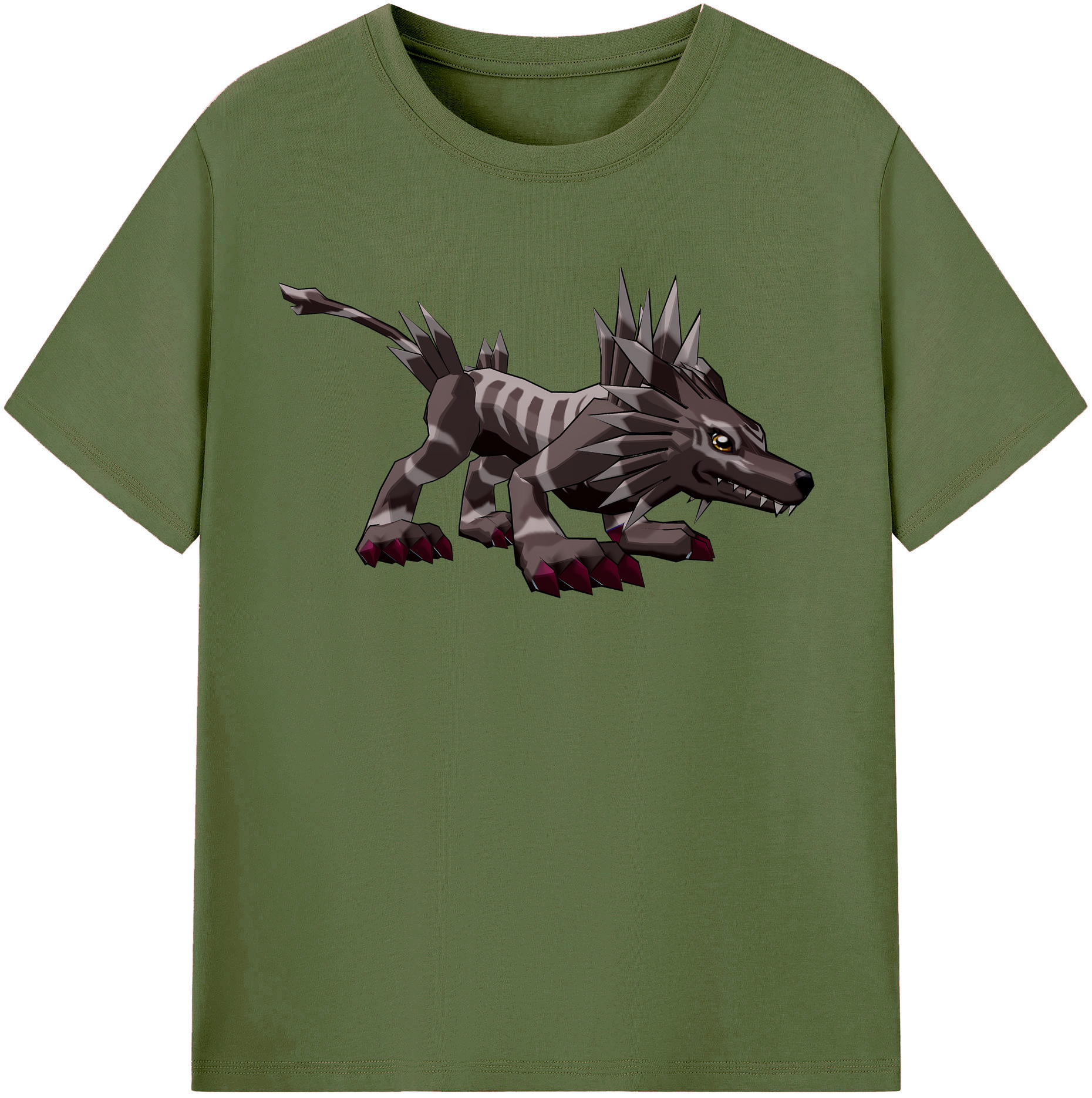 （画像用） Digimon デジタルモンスター/デジモン 綿100％半袖Tシャツ（フロントプリント）